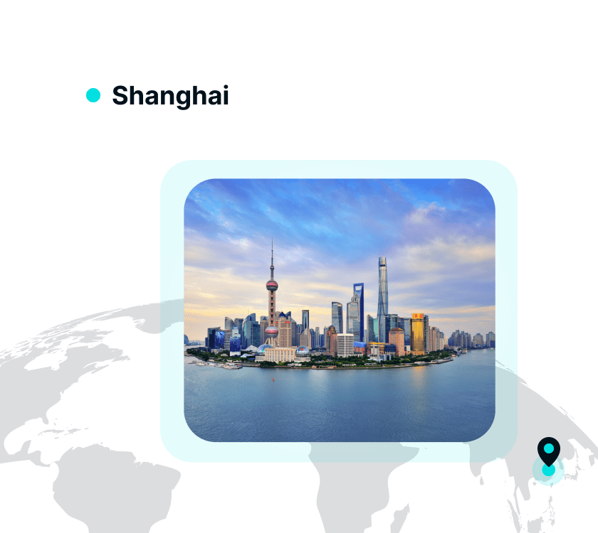 Shanghai office opened in 2003